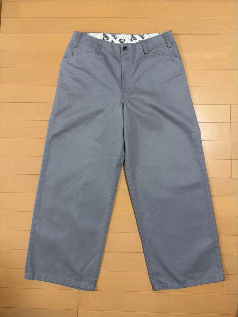Ben davis ゴリラカット　ベンデイビス　ワークパンツ　w34 グレー