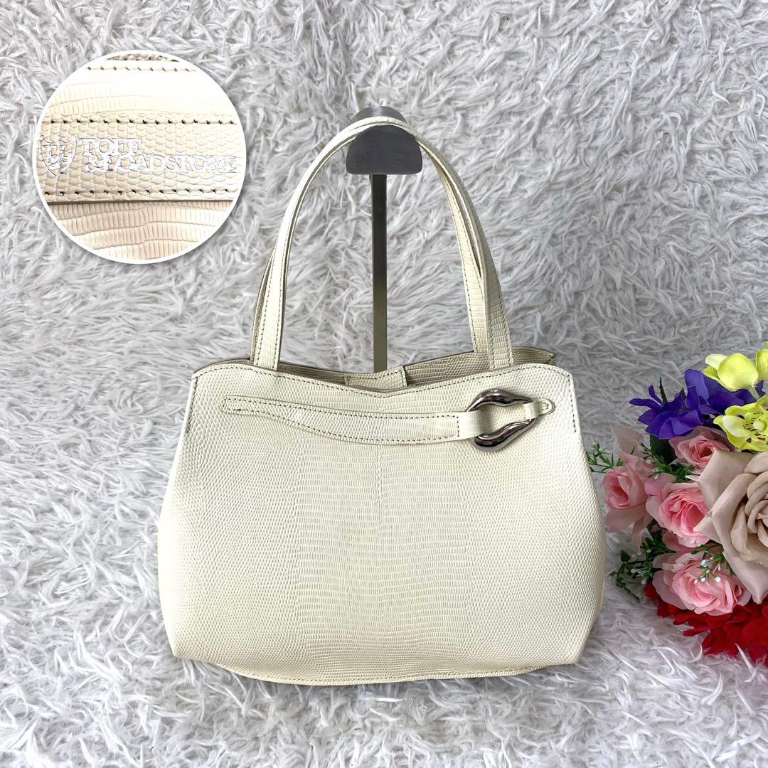 人気完売品✨TOFF&LOADSTONE バロン リザード ハンドバッグ