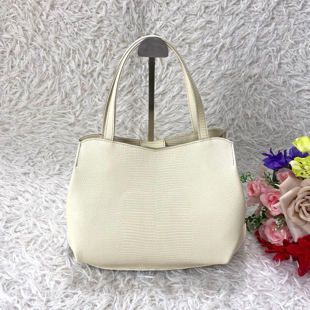 人気完売品✨TOFF&LOADSTONE バロン リザード ハンドバッグ