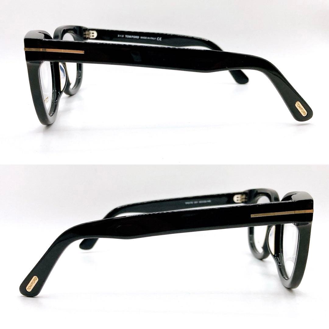 極美品✨TOMFORD TF5179 サングラス　ブラック　度なし　ケース付き