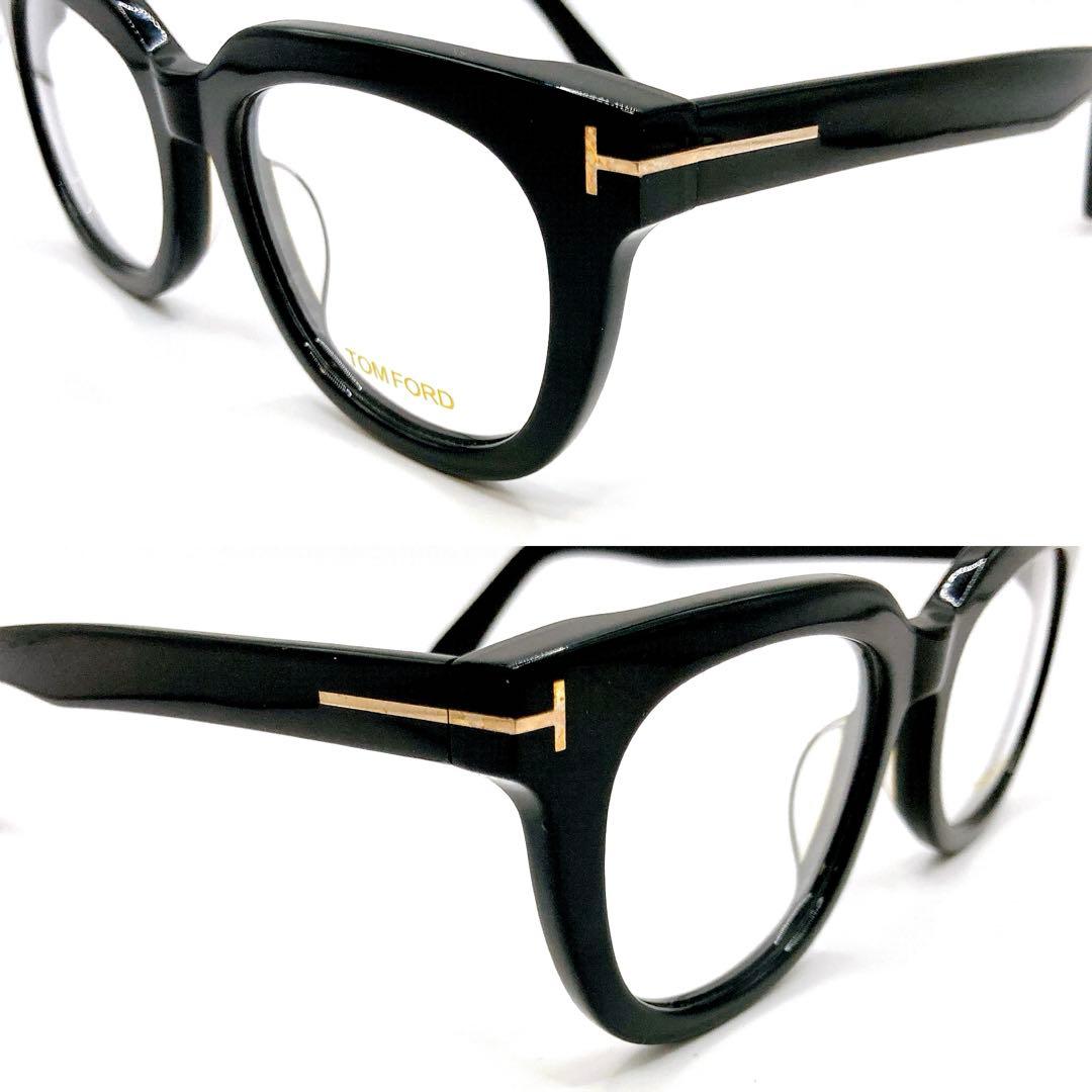 極美品✨TOMFORD TF5179 サングラス　ブラック　度なし　ケース付き