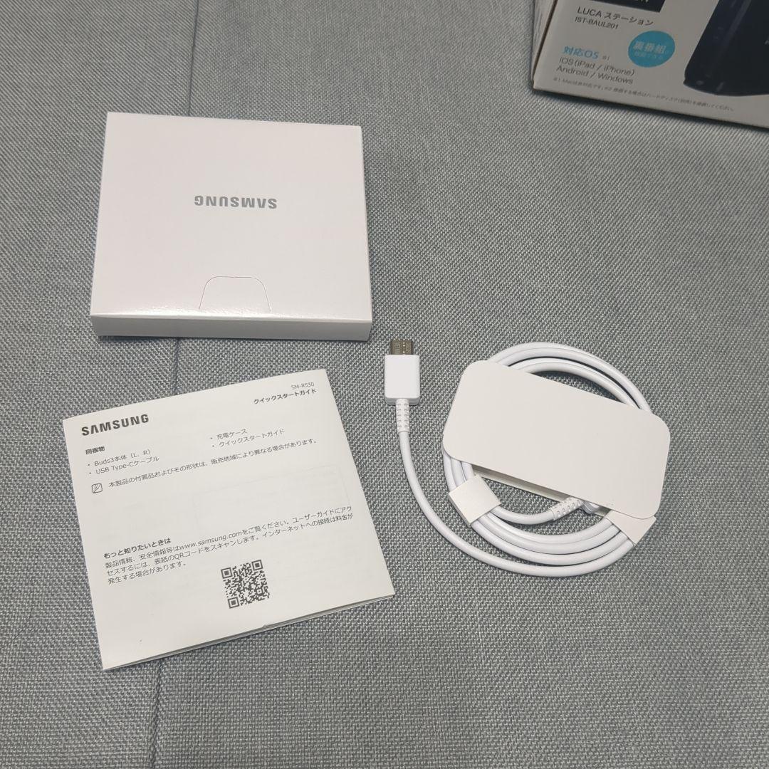 Samsung Galaxy Buds3 国内版 クリアケースつき