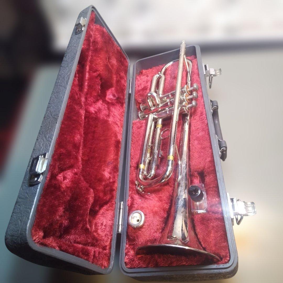 67= 送料無料 YAMAHA ヤマハ トランペット ケース付き 楽器