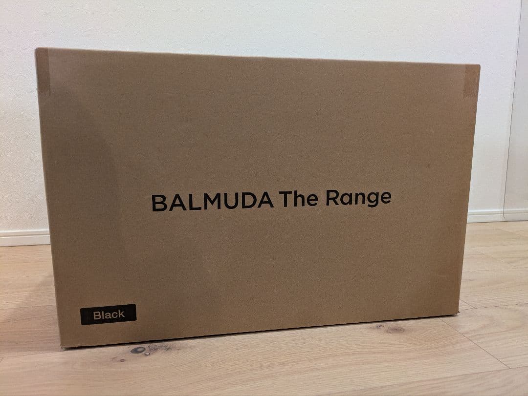 たらちゃん【新品・未開封】BALMUDA The RangeK09A-BK