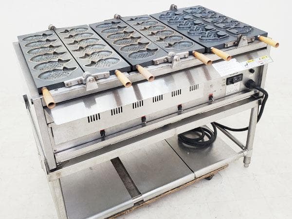 Y55/たい焼き/タニコー/TY-3/200V/架台付/W106xD56xH33