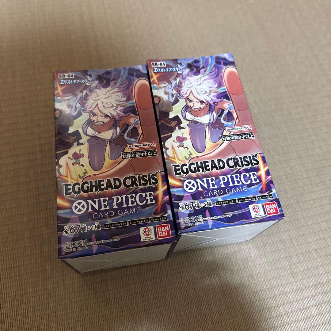 EGGHEADCRISIS ONEPIECEカードゲーム EB-04 テープ付き