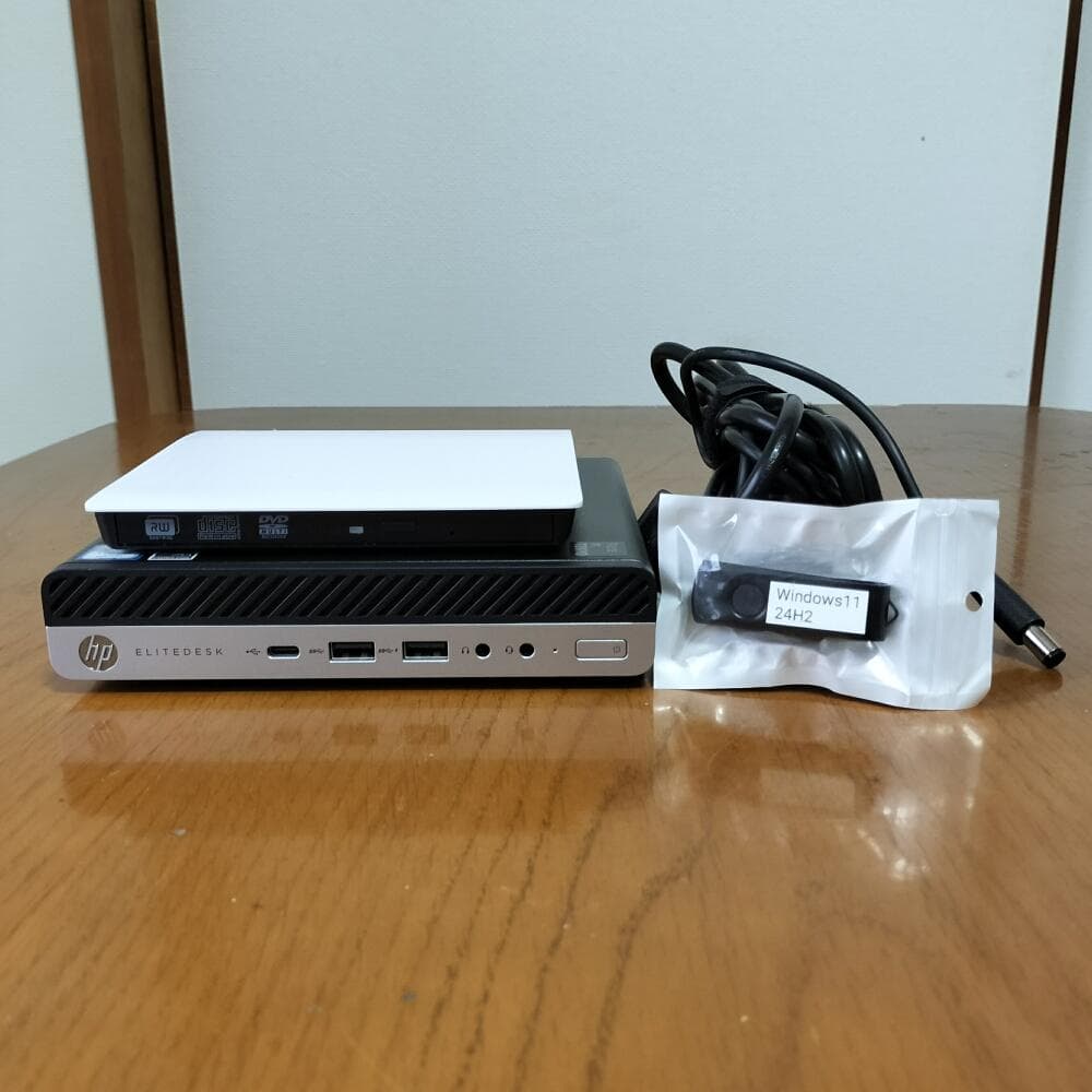 第8世代 HP EliteDesk 800 G4 DM 極小PC！