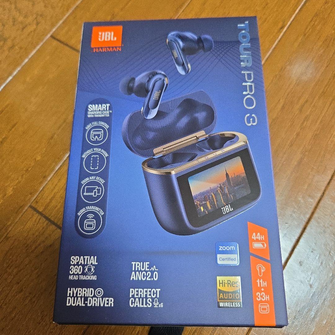 [新品] JBL TOUR PRO 3 ワイヤレスイヤホン ブルー