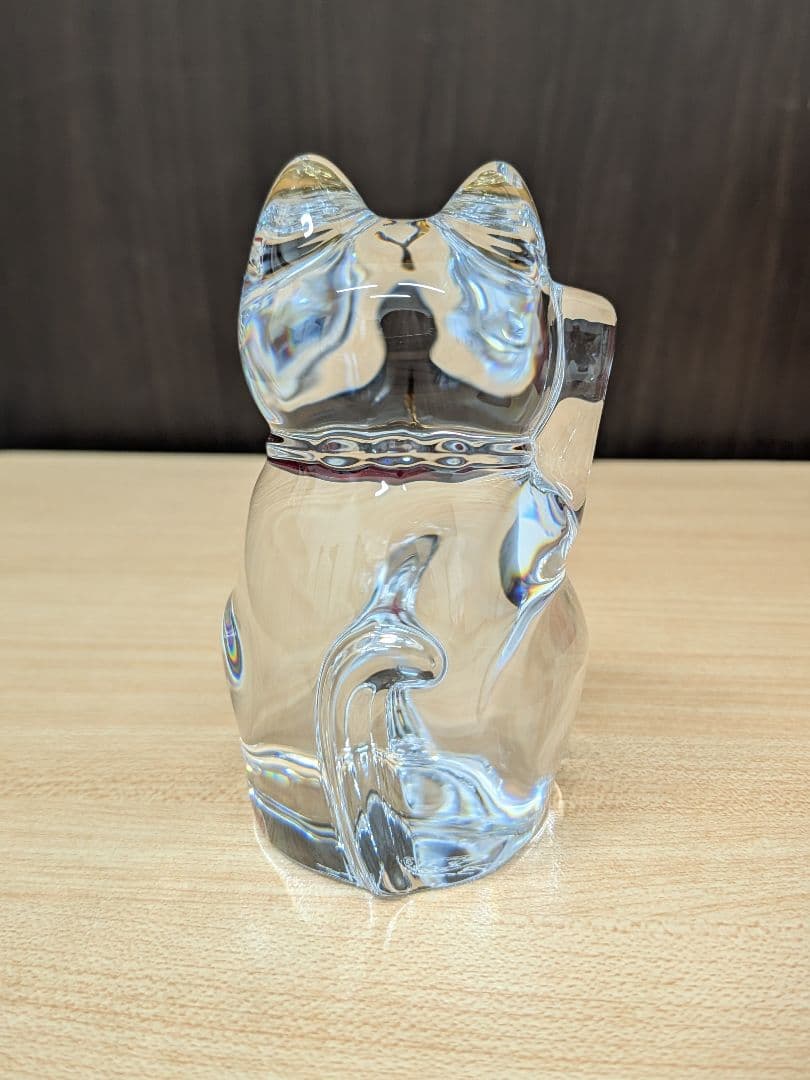 Baccarat バカラ まねき猫 レッドオクトゴン
