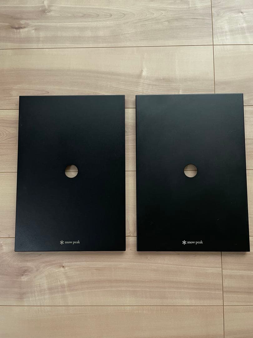 【週末限定】雪峰祭2024秋限定　ステンレストレー1ユニット ブラック2枚セット