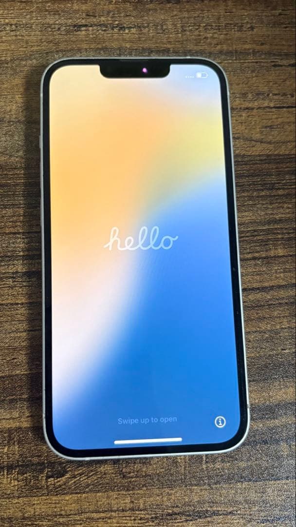 iPhone 13 ホワイト 128GB 本体のみ 動作確認済み SIMフリー