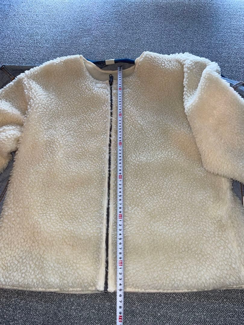 l*e様 ★エヌハリ　デニムジャケット　ボアインナー付　size40