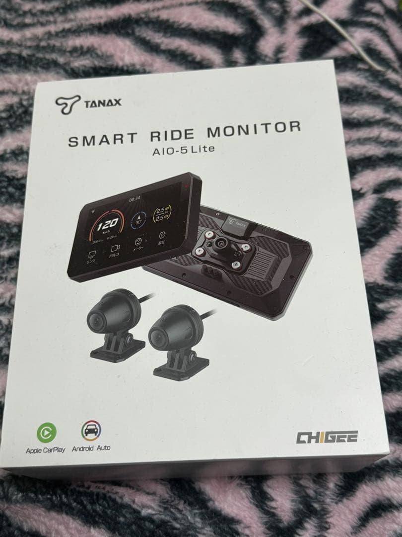 TANAX スマートライドモニター ＋ドラレコ前後AIO-5