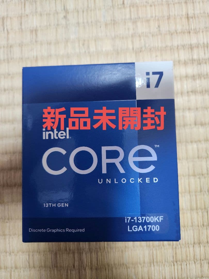 Intel Core i7-13700KF 新品未開封