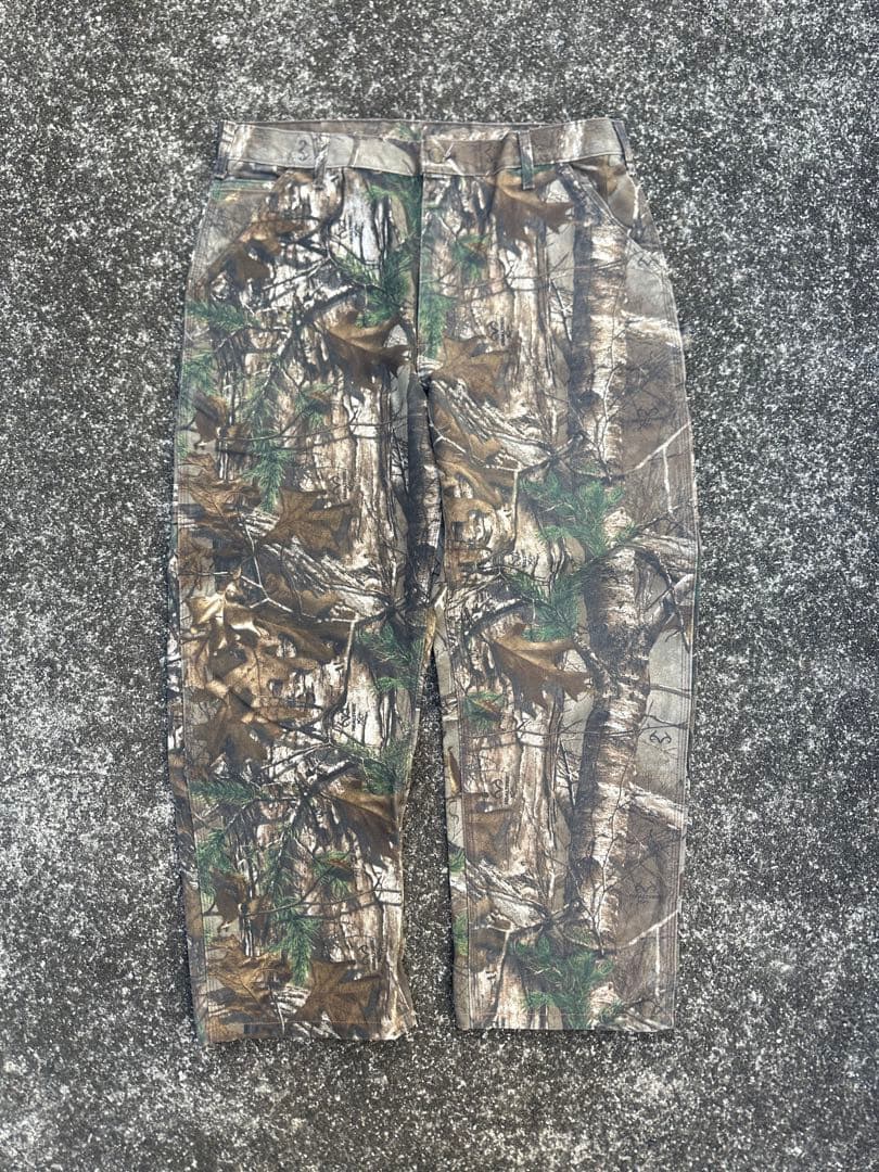 Carhartt Real Tree 迷彩柄 カーゴパンツUSA 38x30