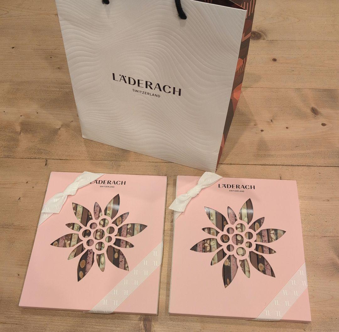 超高級 Läderach FrischSchoggi スティック 370g×2箱