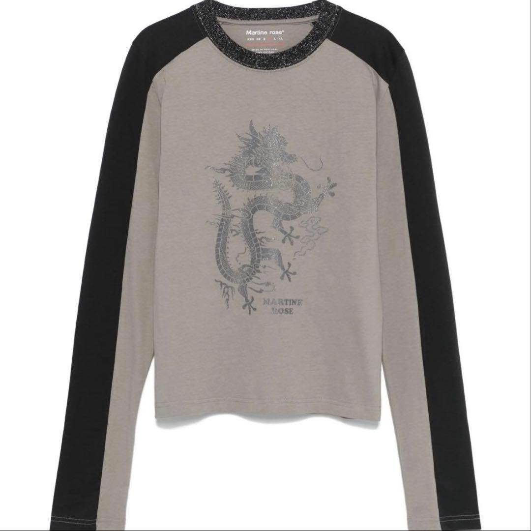 MARTIN ROSE ロングスリーブシュリンクTシャツ