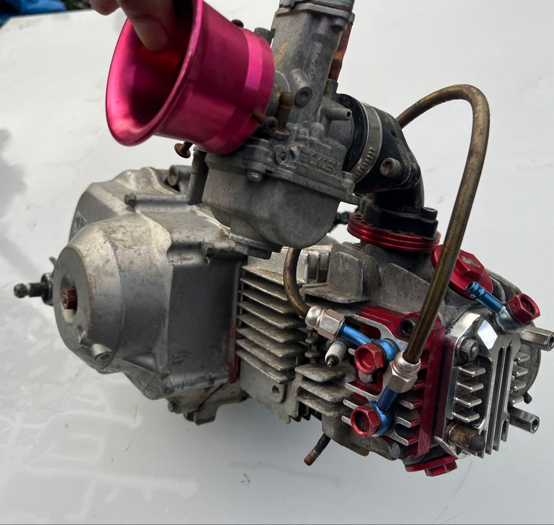 国産12vカブ 124ccボアアップ