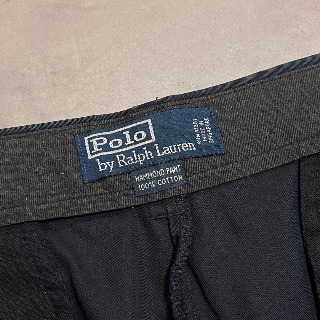 パンツ Ralph Lauren 90s HAMMOND PANT BLACK