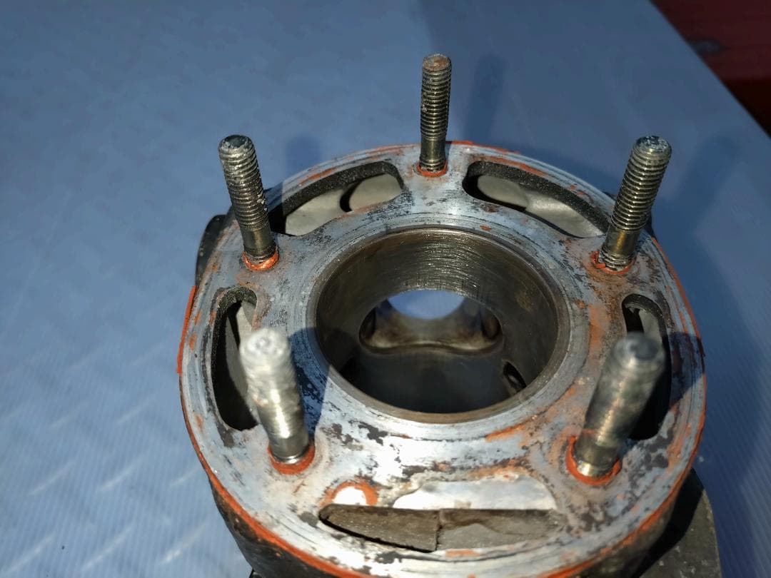 RZ125　1GV　YPVSポート加工済シリンダー