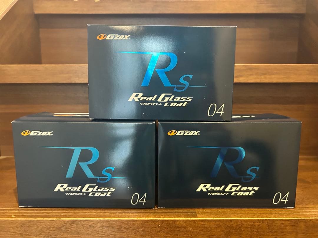 G'ZOX リアルガラスコート 3個