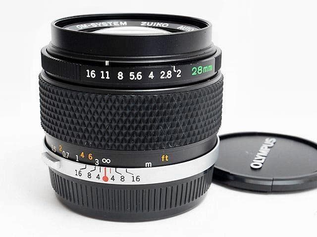 Olympus Zuiko Auto-W 28mm F2 広角レンズ オリンパス