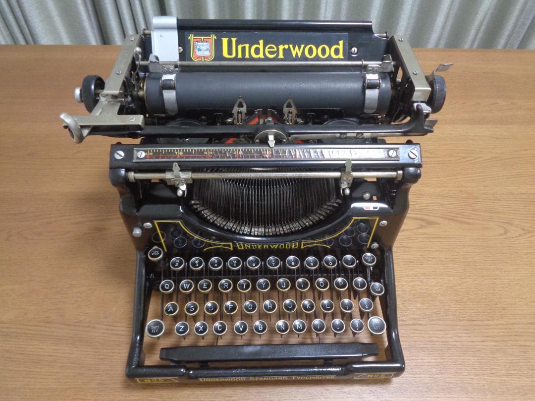実働品　UNDERWOOD No.5 シカゴタイプライター　1930年製