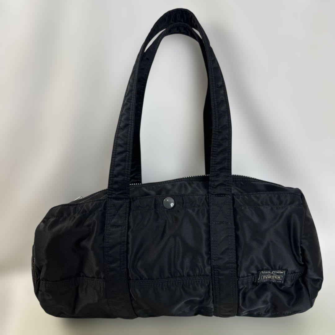 【美品】廃盤 ポーター タンカー ダッフルバッグ ミニボストン ドラムバッグ
