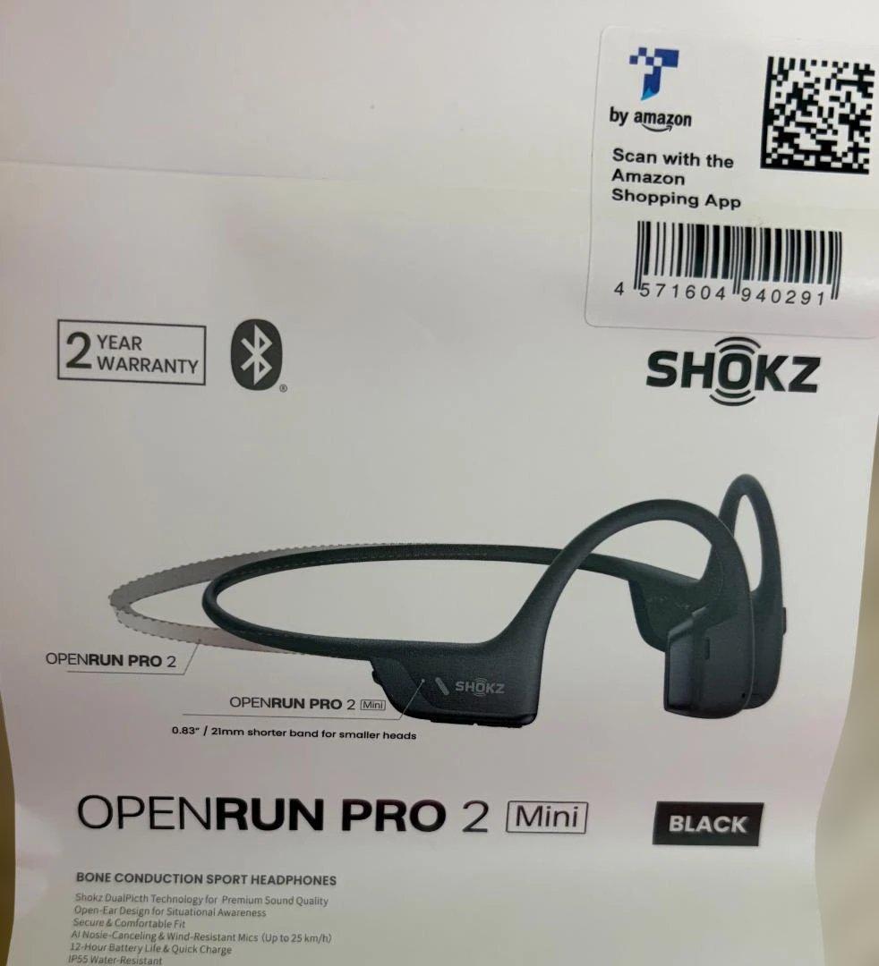 SHOKZ OPENRUN PRO 2 Mini ブラック