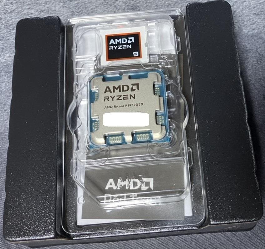 【中古】AMD Ryzen 9 9950X3D BOX