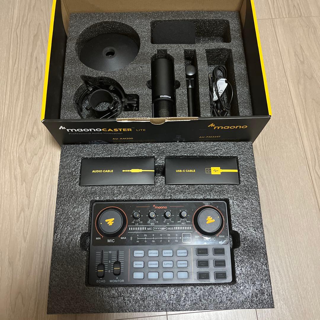 Maonocaster Lite AU-AM200 S4 マイク付き 配信