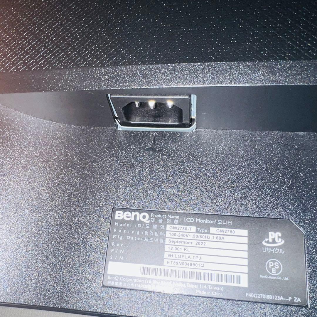 BENQ GW2780 27インチ モニタ ディスプレイ
