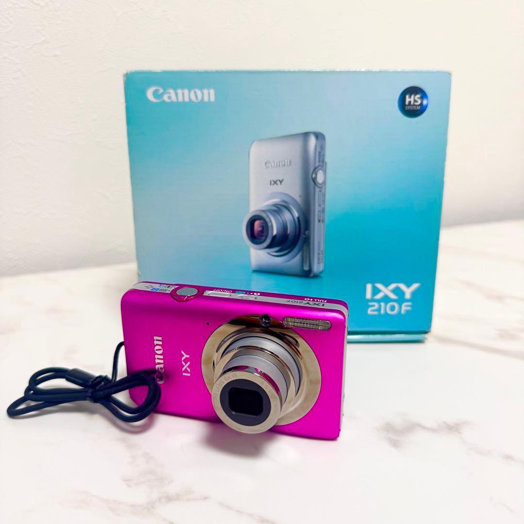 【美品】Canon IXY210F 人気カラー　ピンク　動作品