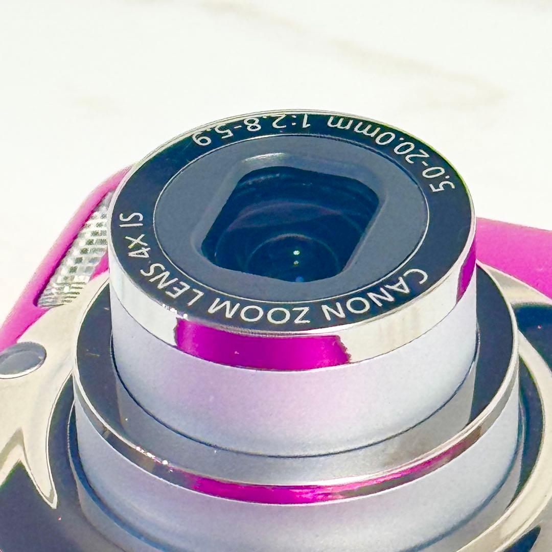 【美品】Canon IXY210F 人気カラー　ピンク　動作品