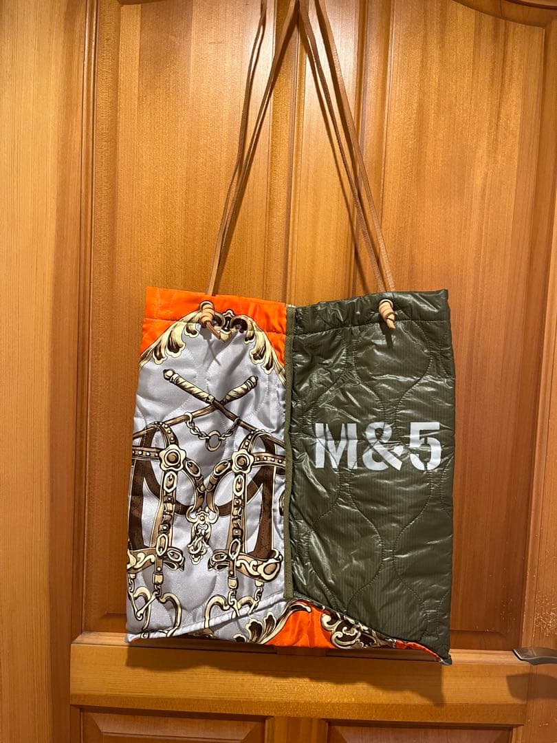 manipuri マニプリ　ショルダー　オレンジ✖️オリーブ