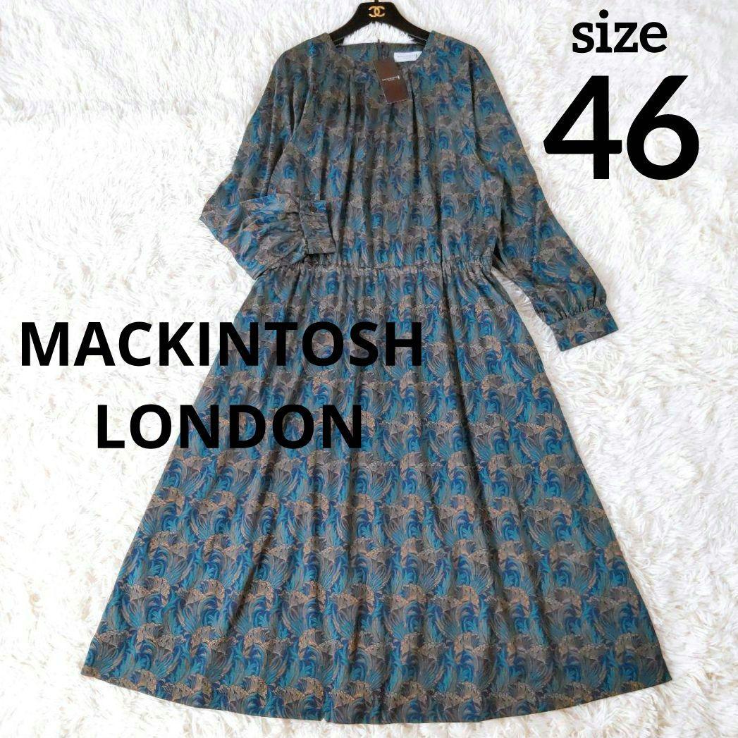 大きいサイズ　MACKINTOSH LONDON　ワンピース ドレス グリーン