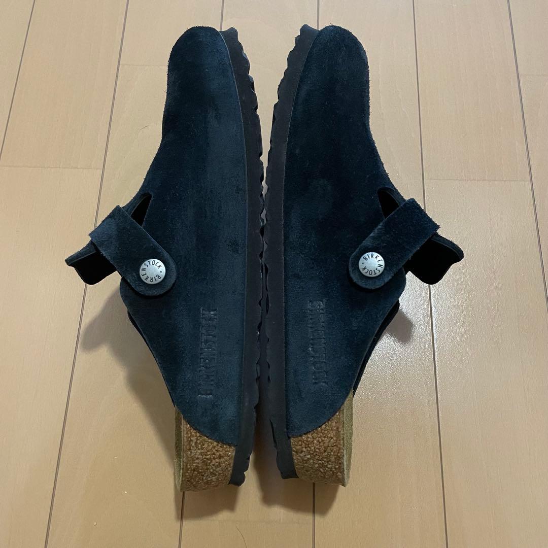 連休価格！BIRKENSTOCK Boston レギュラー幅 BLACK 37