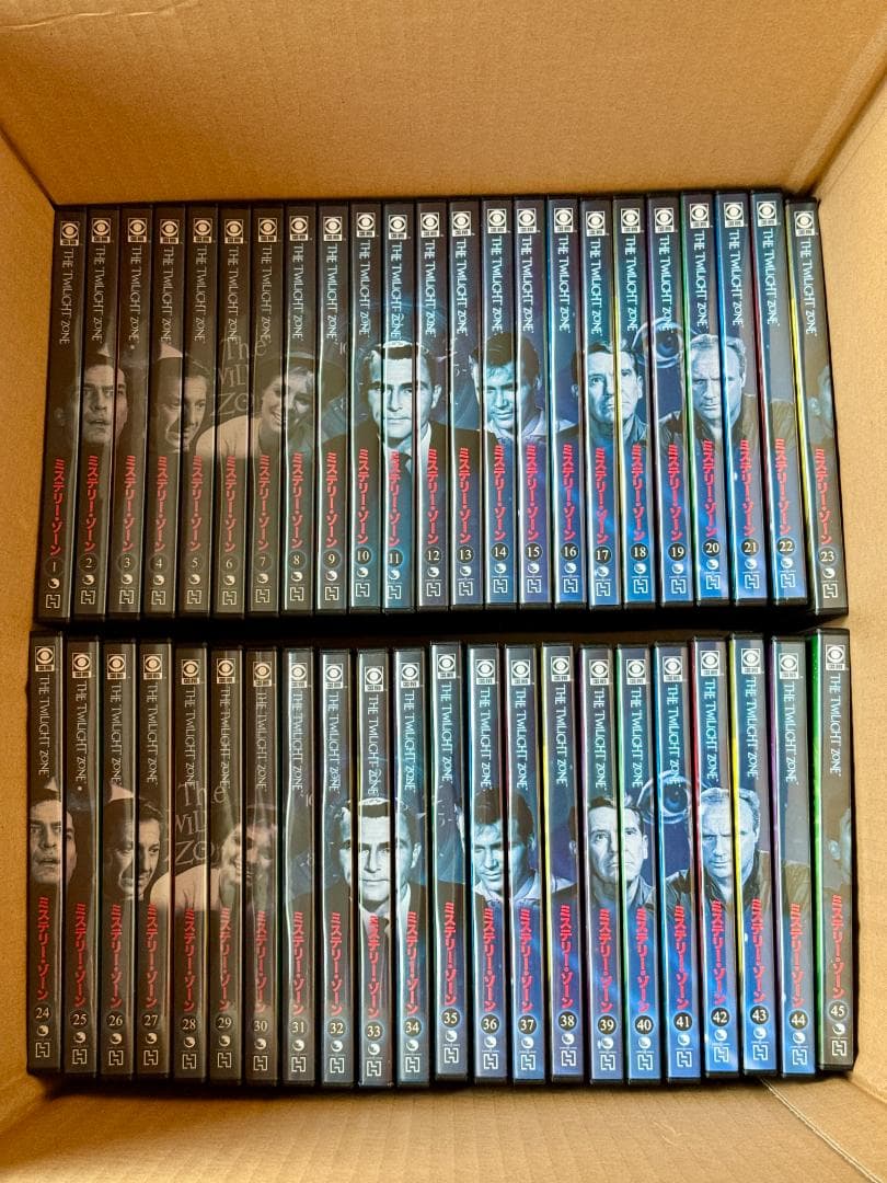 ミステリーゾーン トワイライトゾーン DVDコレクション 全巻セット