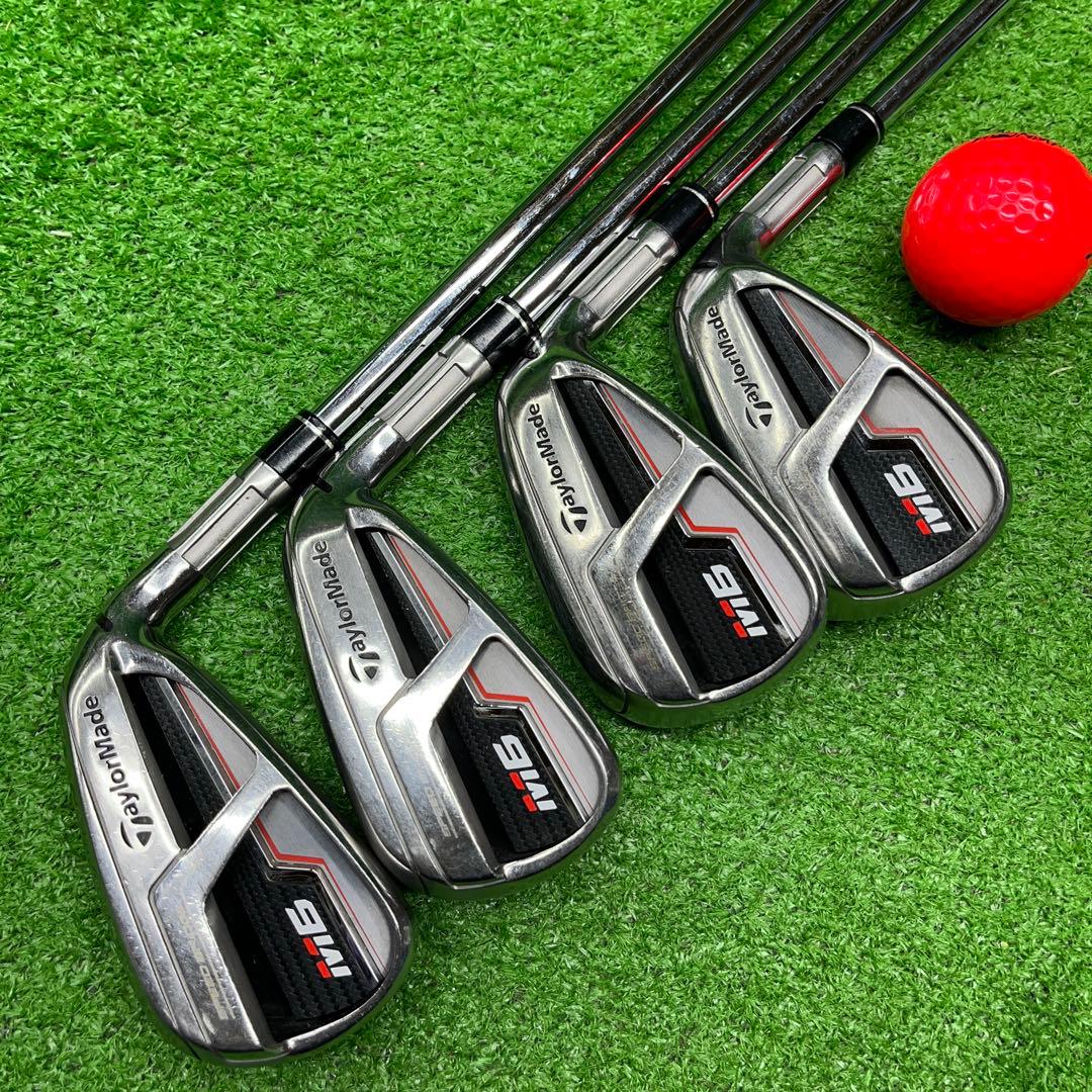 寶TIS-523 テーラーメイド M6 #5.7.9.P アイアンセット S