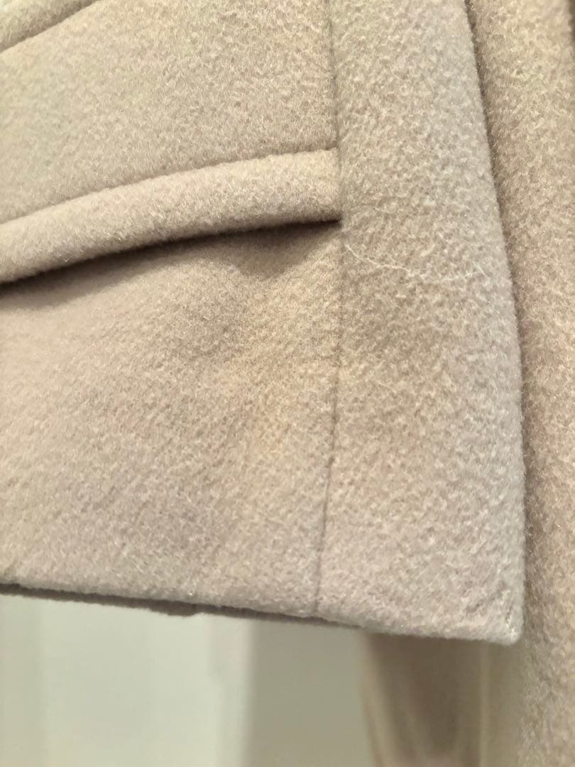 クリーニング済グレースコンチネンタル　ファー付コート