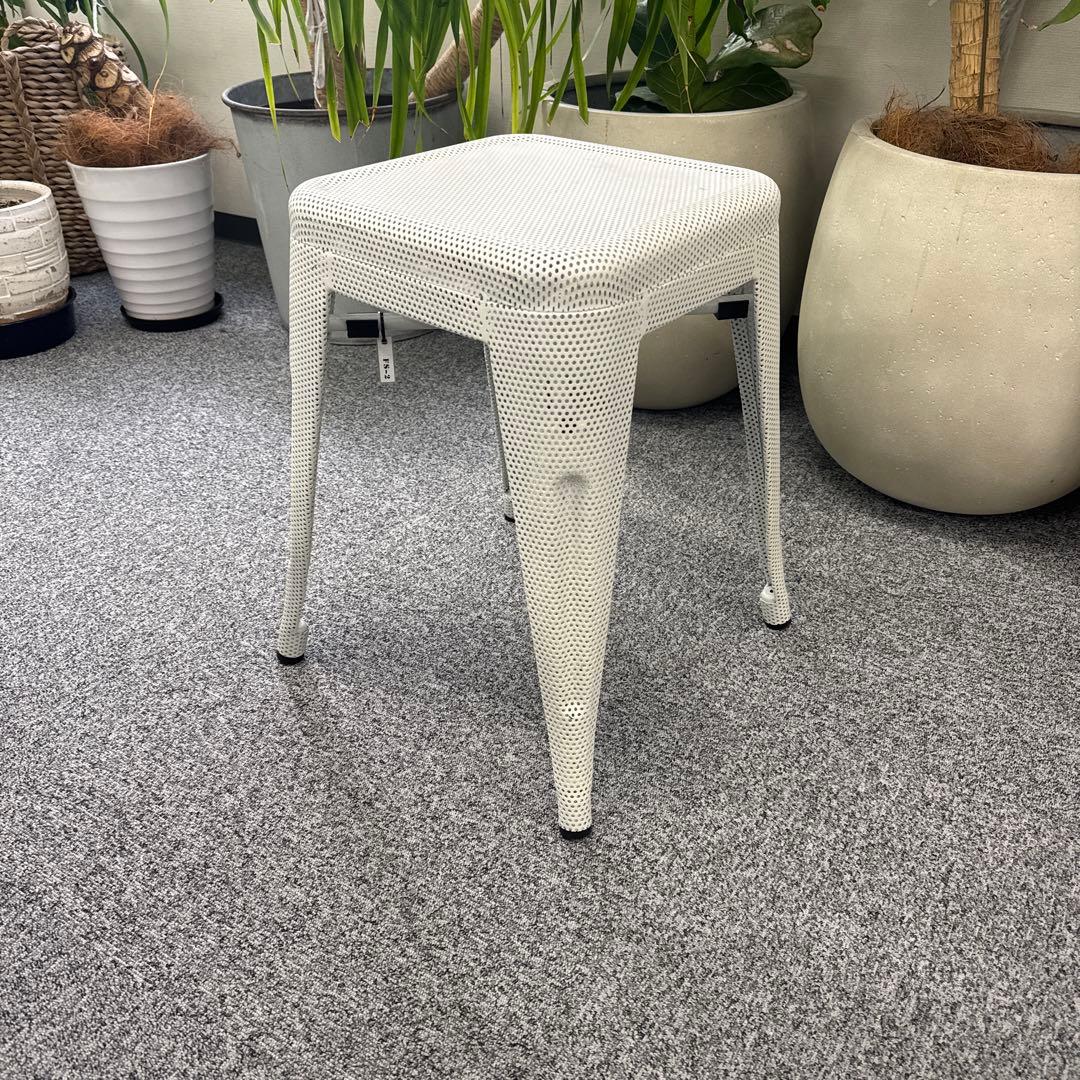 アデペシュ　スタッキングメッシュスツール　座面約30×30cm 高さ約46cm