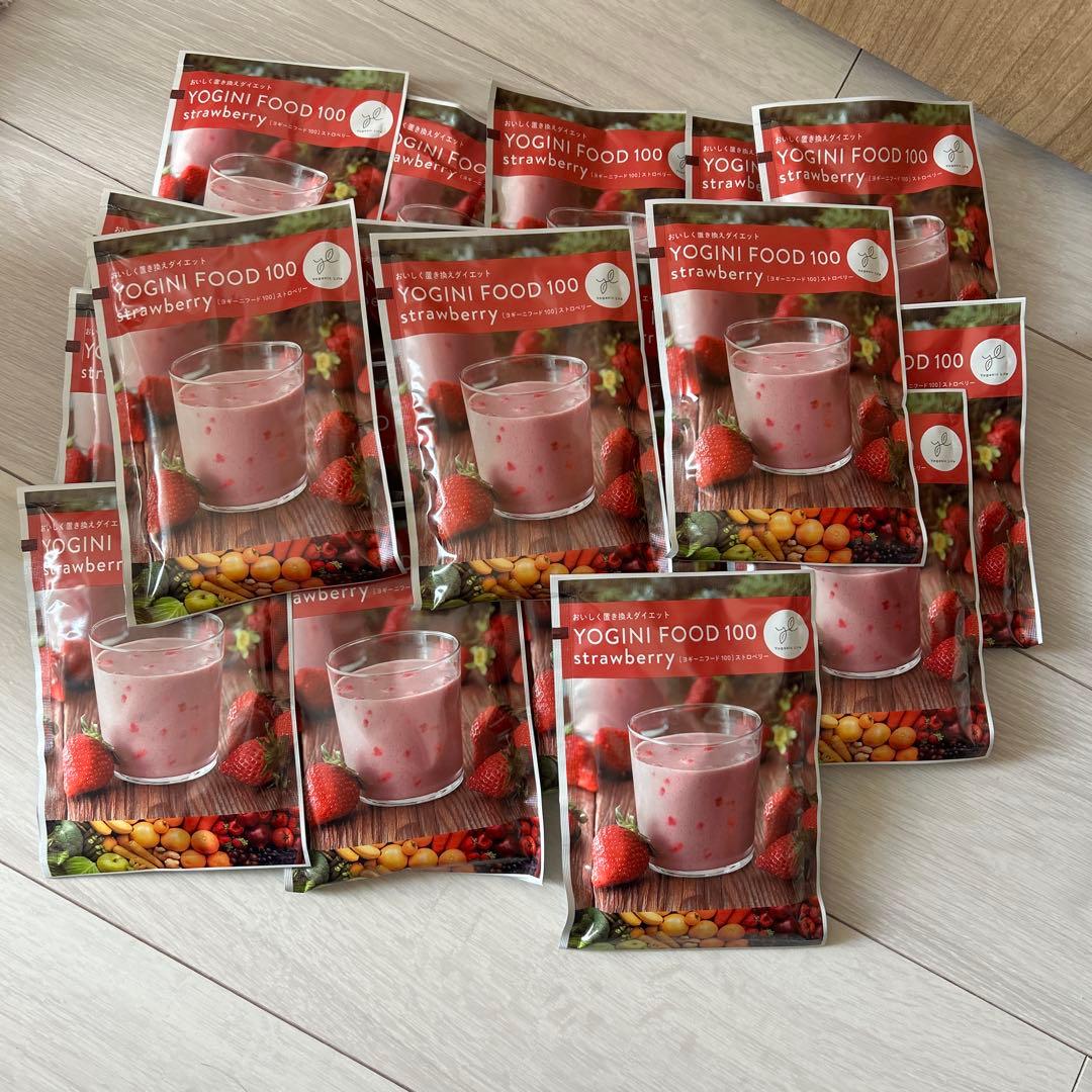 YOGINI FOOD 100 ストロベリー 20袋