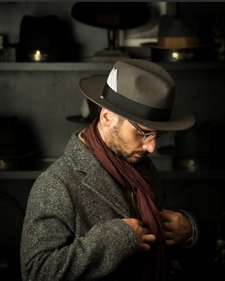 【ミスターファットマン】Mr.FATMAN ハット グレー