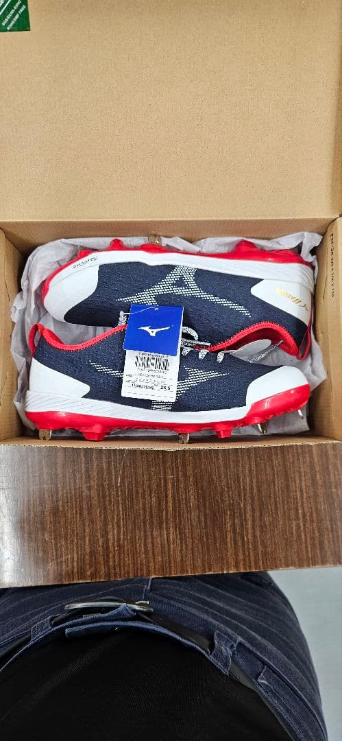 ミズノ ドミナント4 埋め込み金具 26.5cm