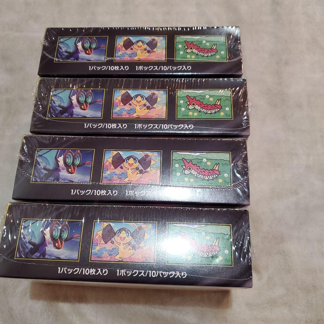 【シュリンク付き未開封新品】ポケモン MEGAドリームex ４box