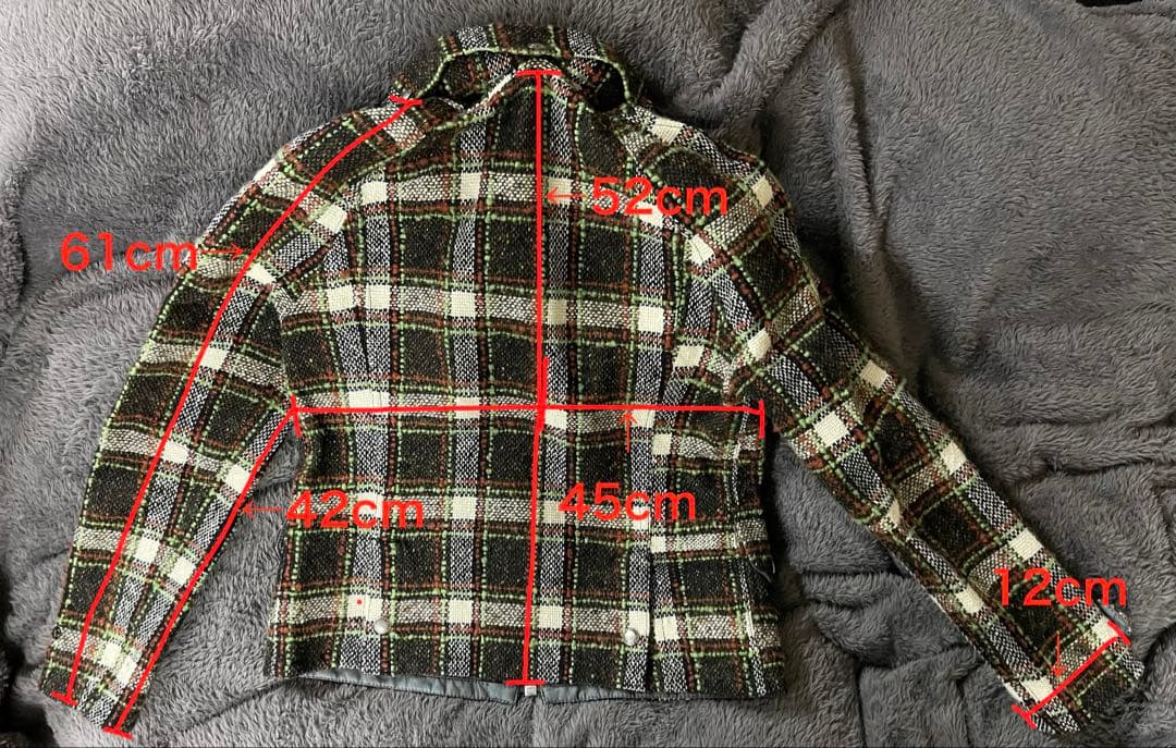 ⛄*️様 JUNYA WATANABE チェック柄ジャケット