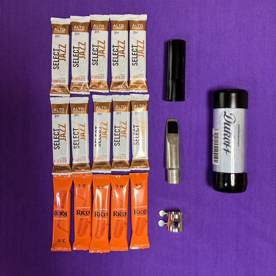 Dukoff D7 アルトサックスMP リード15枚付き