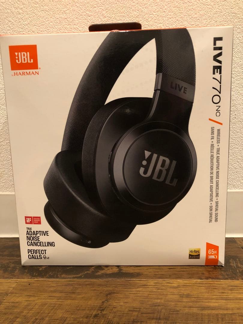 JBL LIVE 770 NC ブラック ヘッドホン 新品未使用品