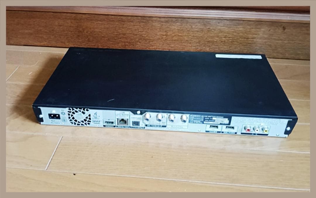 SONY ブルーレイレコーダー 2番組同時録画機能搭載