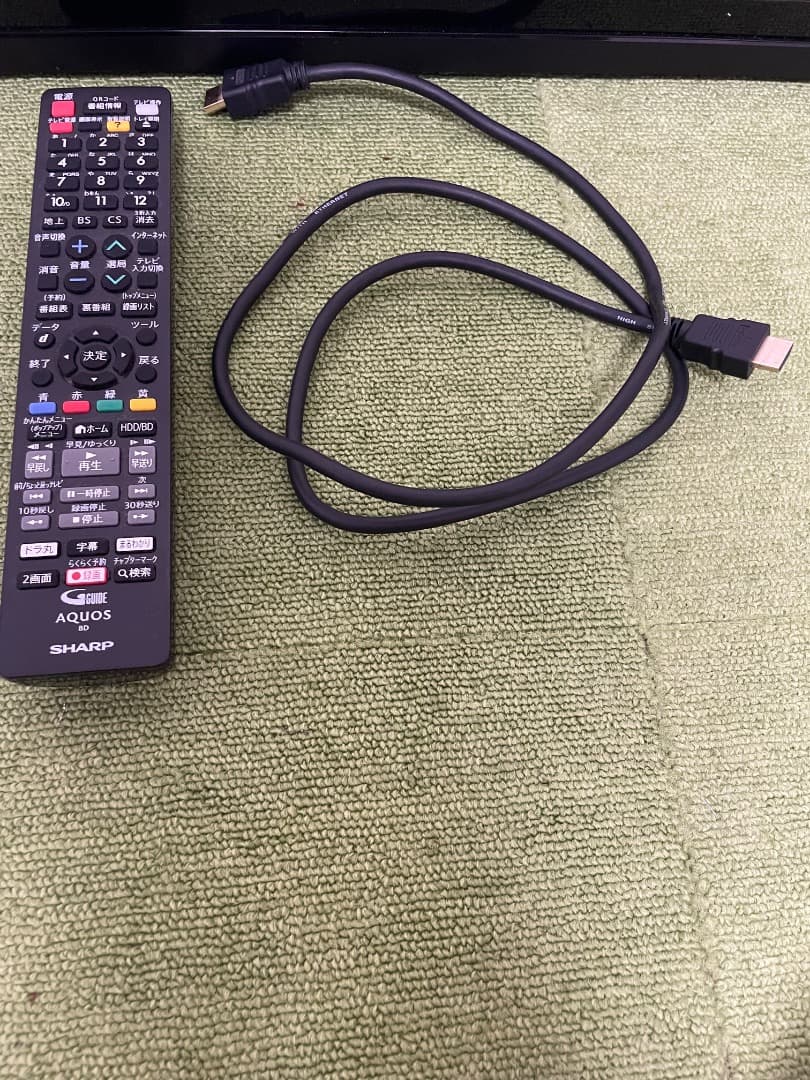 AQUOSブルーレイレコーダー 2017年製 DVDレコーダー BD-NW510